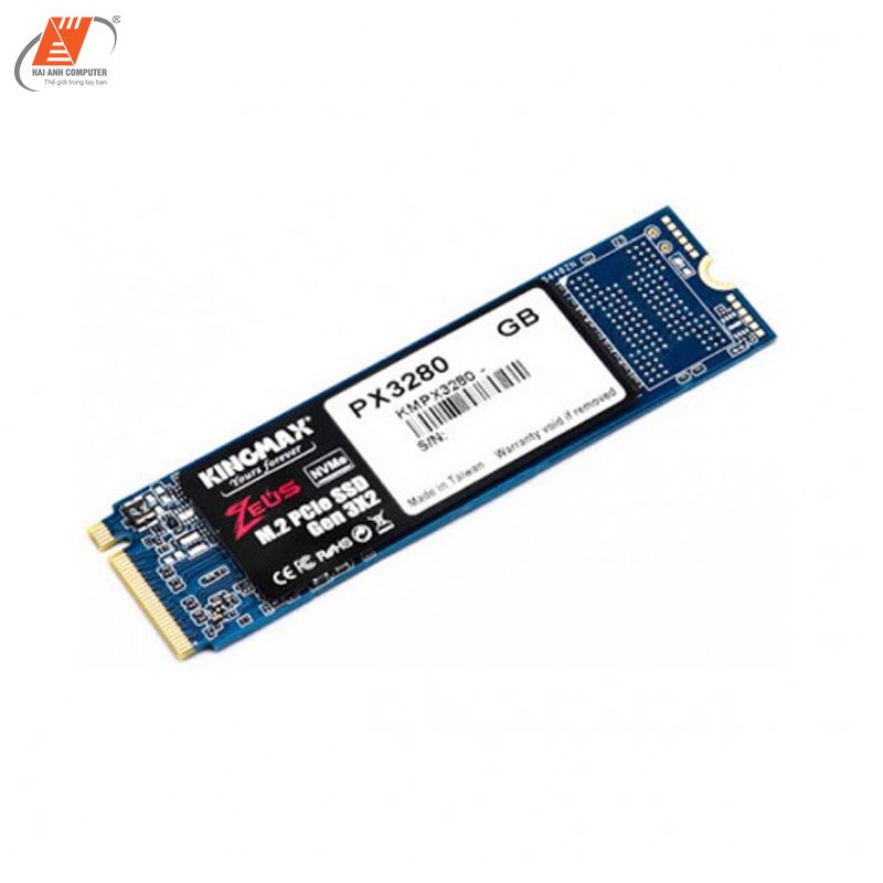 Ổ cứng SSD M2 PCIE Kingmax 256GB | Tốc độ đọc 1500Mb/s -  Tốc độ ghi 450Mb/s - Chống ồn - Hàng chính hãng