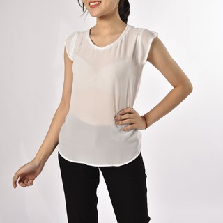 Áo cộc tay cổ tròn nữ winny wcs13061a