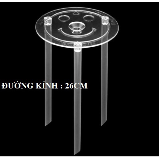 KỆ ĐỠ BÁNH KEM 26CM