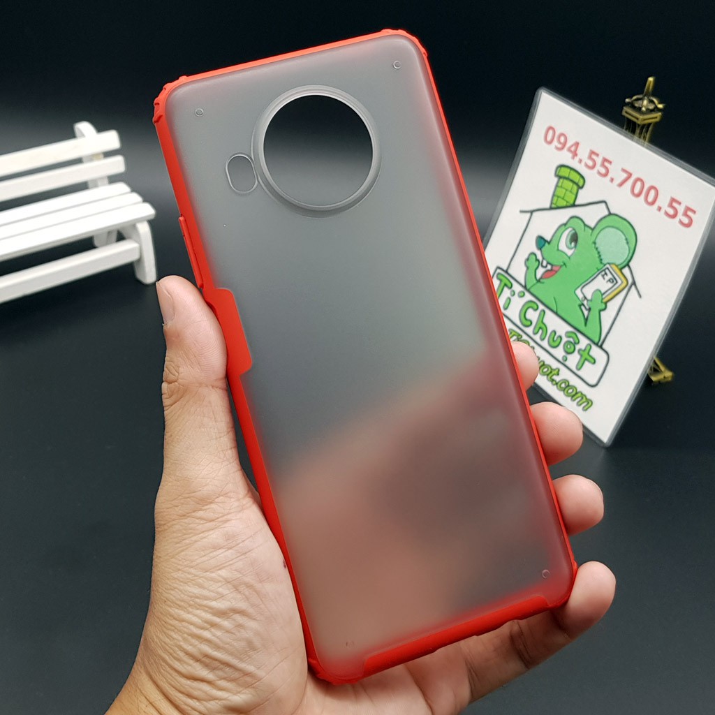 [Ảnh Thật] Ốp Lưng Xiaomi Mi 10T Lite Cứng Nhám Viền Dẻo Màu Chống Sốc