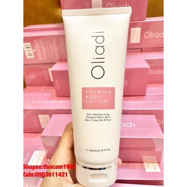 kem BODY OLIADI PREMIUM BODY LOTION dưỡng trắng da   [CHÍNH HÃNG] 200ml.