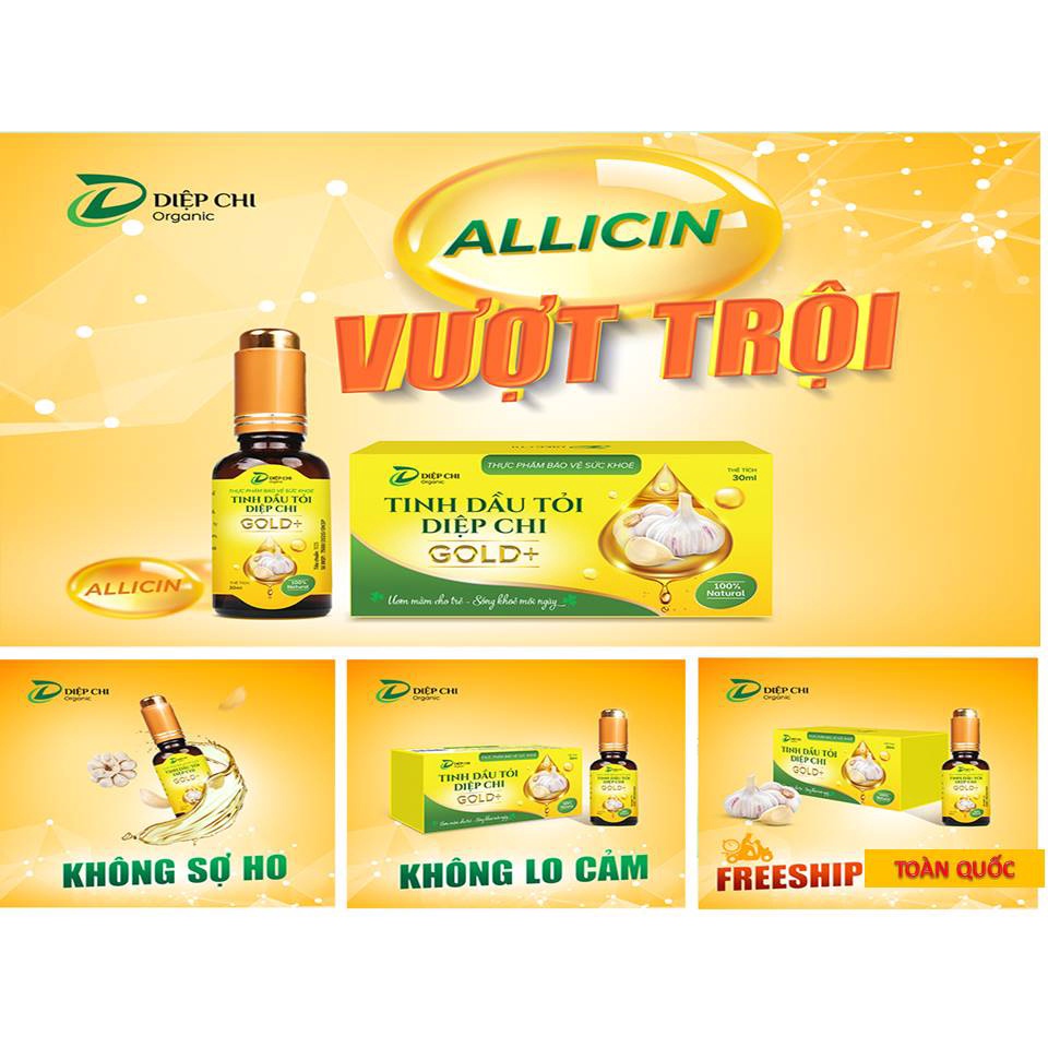 Dầu tỏi Diệp Chi Gold