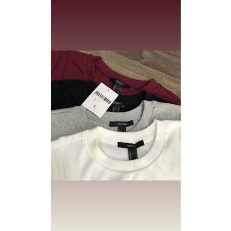 🔸Áo thun cuốn biên - Hãng F.21