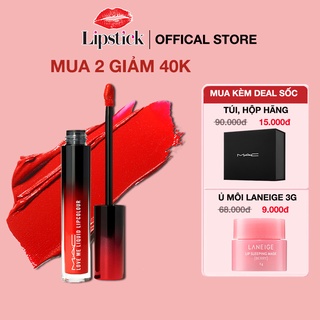 Son kem lì mac Love Me Liquid Lipcolour , son kem dưỡng ẩm 12 Giờ