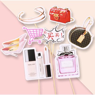 Set Topper trang trí bánh sinh nhật