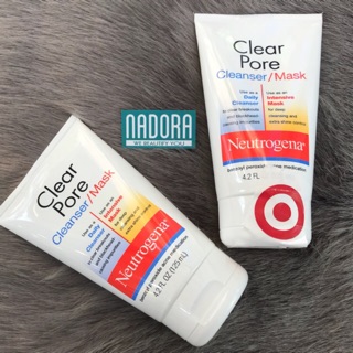 Sữa rửa mặt/Mặt nạ Neutrogena Clear Pore Cleanser/Mask