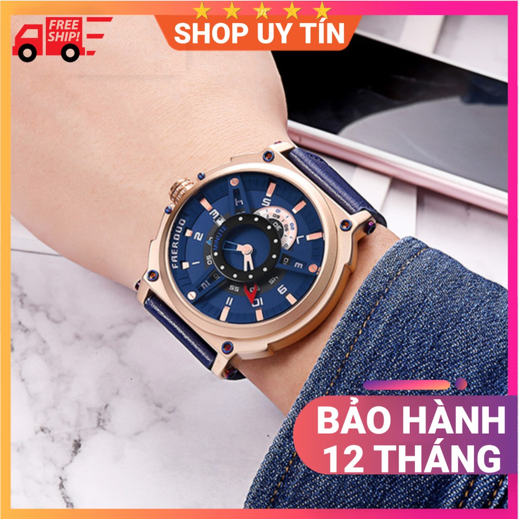 Đồng Hồ Nam FAERDUO Phong Cách Thể Thao Cực Trẻ Trung Và Hiện Đại