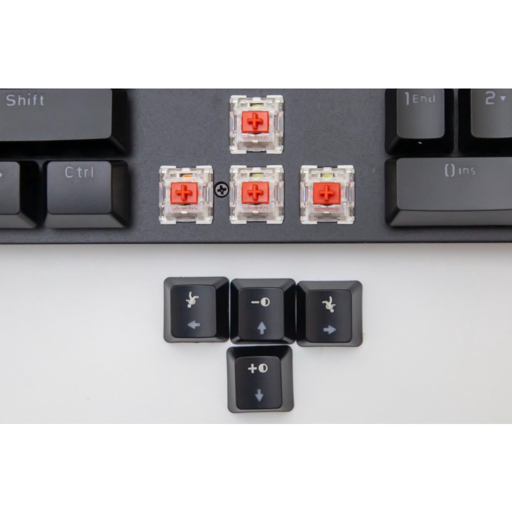 Bàn Phím Cơ Gaming AJazz DKM160 Led Rainbow Chính Hãng Bảo Hành 24 Tháng