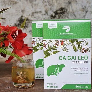 Trà Cà Gai Leo Túi Lọc Tân Thành gói 250g gồm 50 túi lọc * 5g, Thanh Lọc, Giải Độc, Mát Gan - HÀNG CHÍNH HÃNG