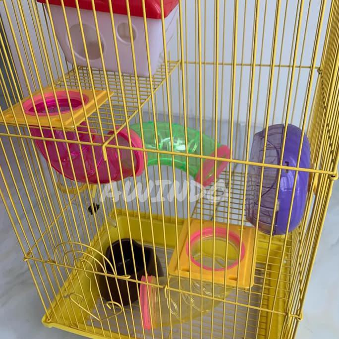 Nhà Nhiều Tầng Cho Thú Cưng Chuột Hamster