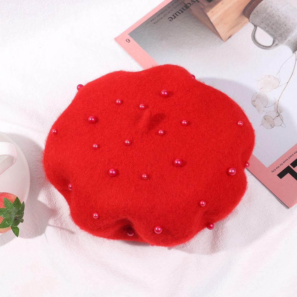 EUCA Headgear Toddler Autumn Winter Warm Beret Hat