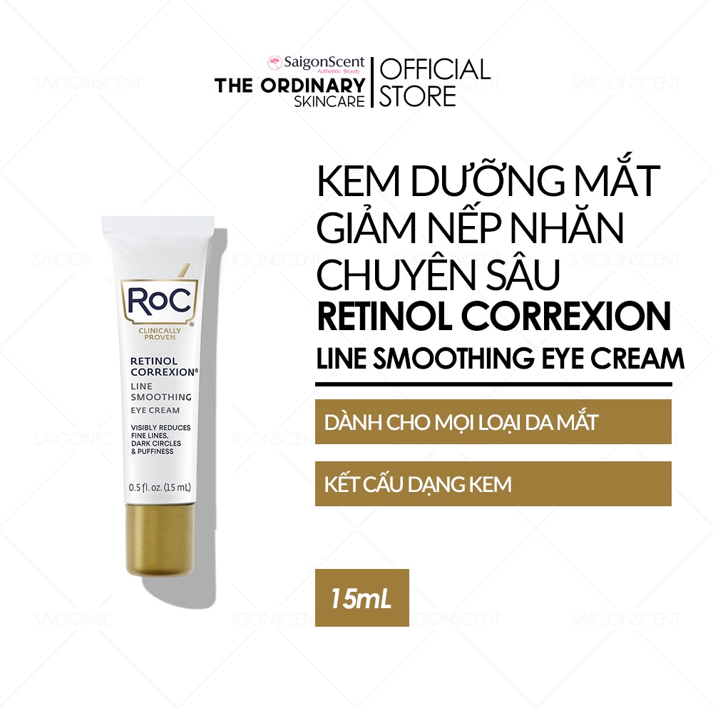 (Best Seller - Rẻ Nhất) Kem mắt RoC Retinol Correxion Eye Cream