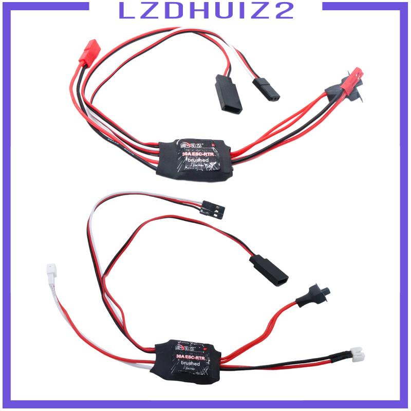 Esc Chổi Than 30A Cho Mô Hình Xe Điều Khiển Từ Xa 1 / 24 1 / 16 1 / 18 1 / 24