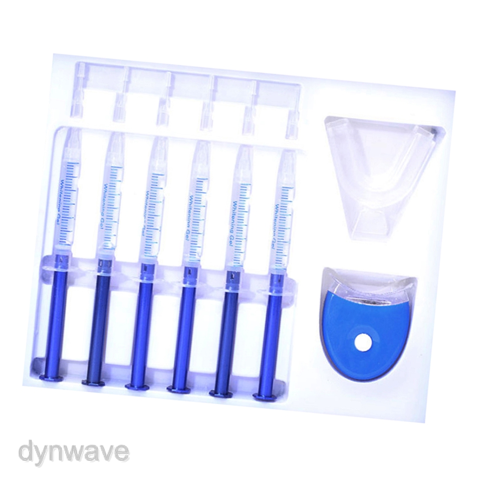 Professional Tooth Whitening Whitener Bleaching Kit 6 Gel+ 2 Tray+LED Light | BigBuy360 - bigbuy360.vn