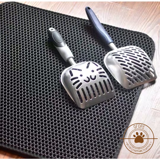 Xẻng cát cho mèo bằng gang siêu to, chắc chắn, chống gãy - 4pets official