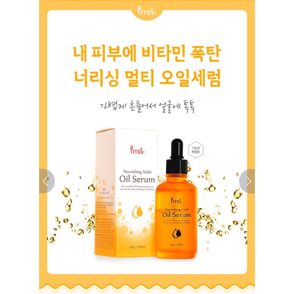 [Mã COS1904 giảm 8% đơn 300K] Tinh Chất Prreti Nourishing Multi Oil Serum | BigBuy360 - bigbuy360.vn
