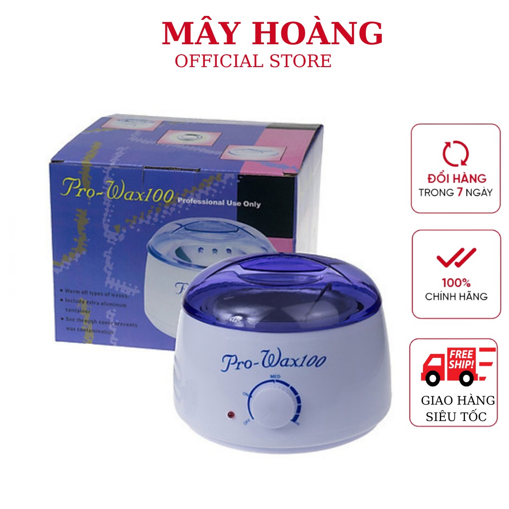 Nồi nấu sáp wax lông Chính  Hãng PRO WAX 100 ( hàng chuẩn)