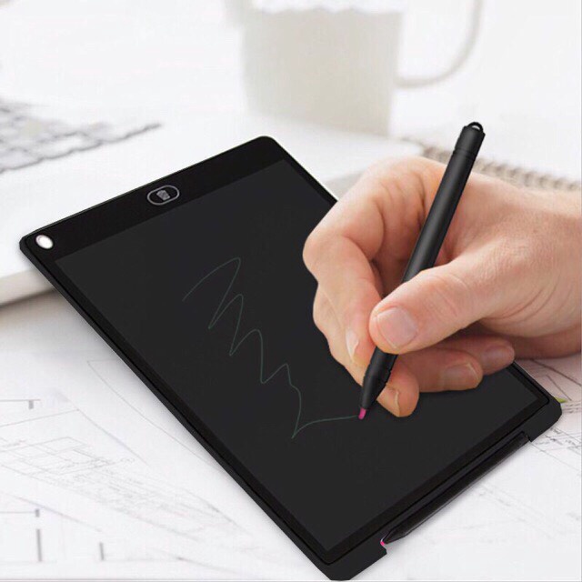 Bảng viết thông minh LCD tự xóa 8.5 inch cho bé tập vẽ, viết sáng tạo, bảng điện tử thông minh tự động xóa