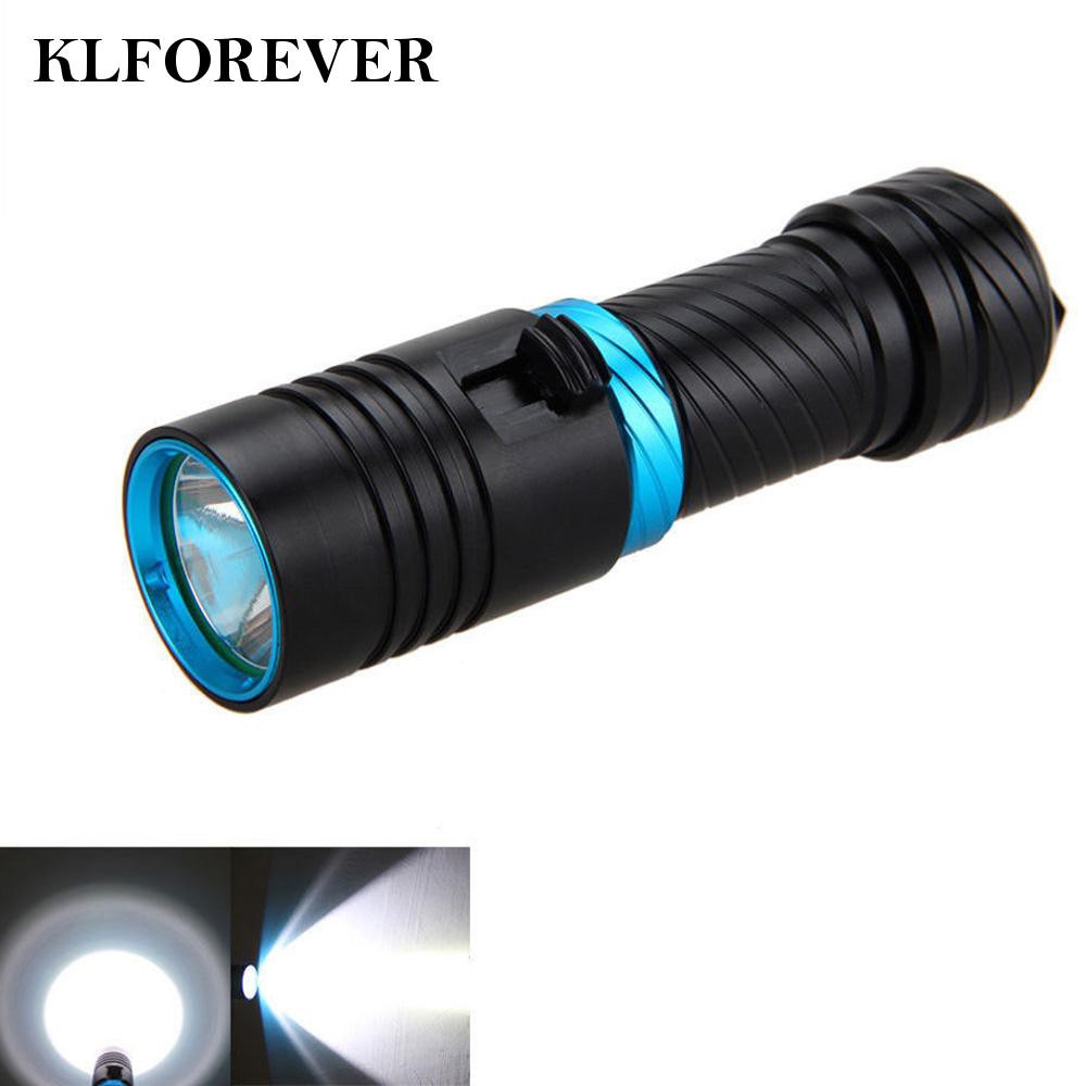 Đèn Pin Gắn Kèm Dây Đeo Tiện Lợi Cho Thợ Lặn Klfever11