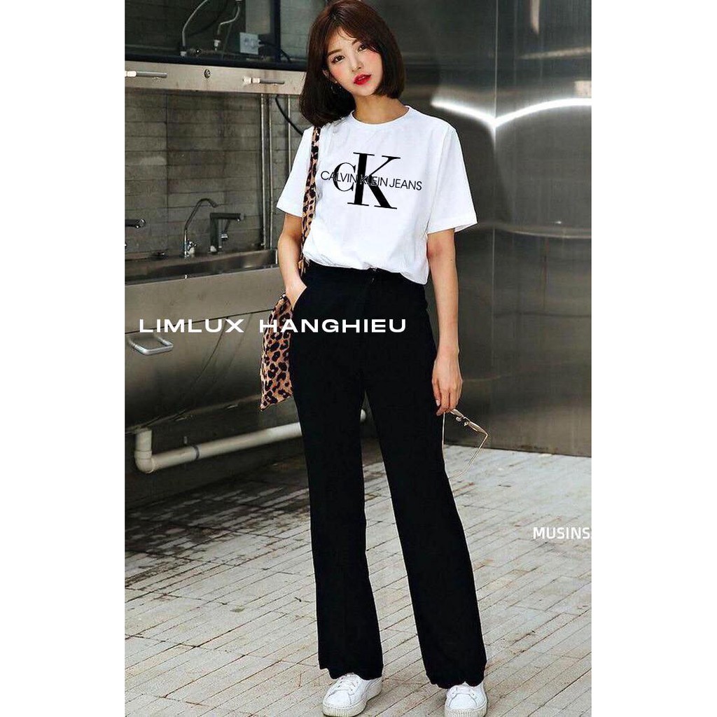Áo phông CK Calvin Klein siêu Hot Hit về thêm đủ 2 màu đen-trắng