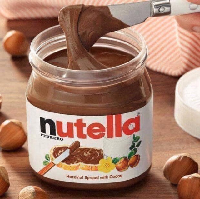 SỐT SOCOLA HẠT DẺ Nutella 450g hàng đức