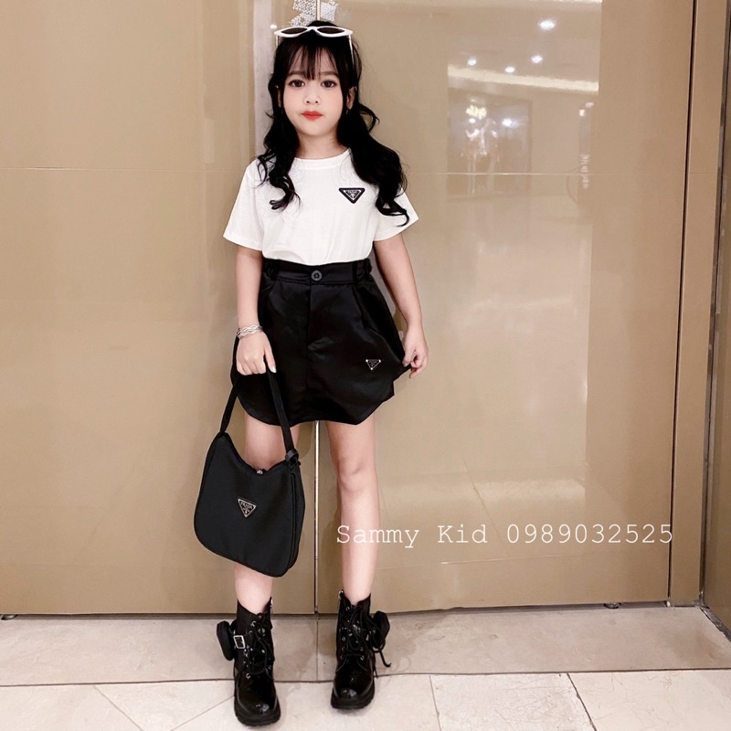 Set Phông PRD Quần váy Tacta cho bé gái size đại 16-41kg Basic xịn sò