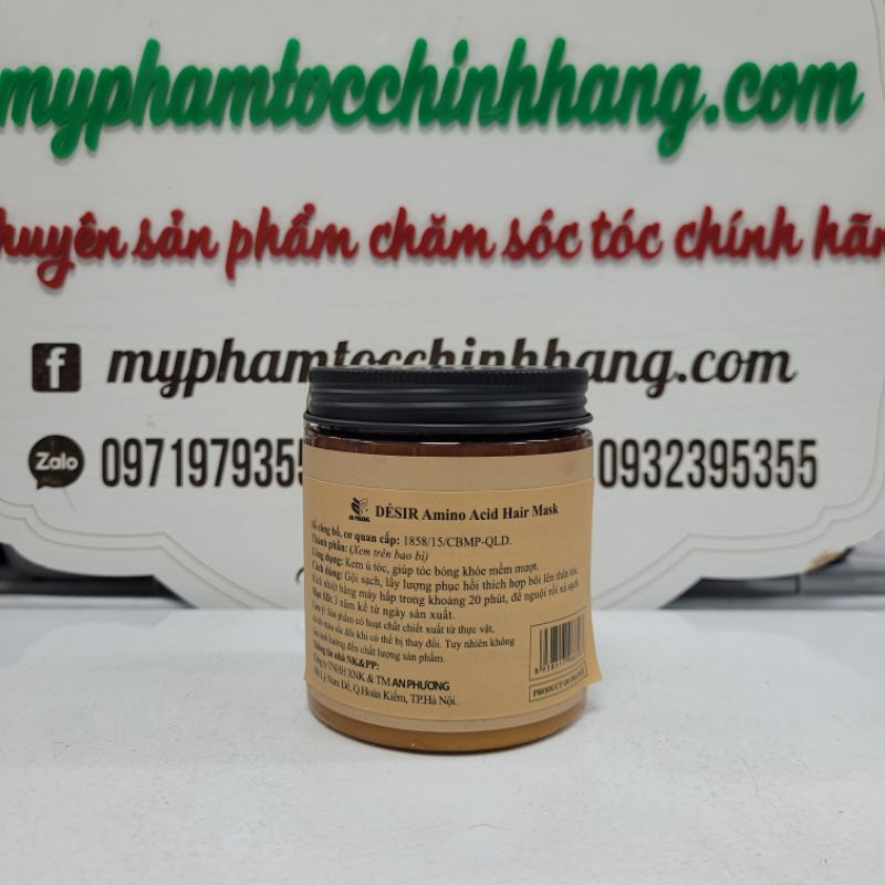 Dầu hấp phục hồi Desir argan 250ml