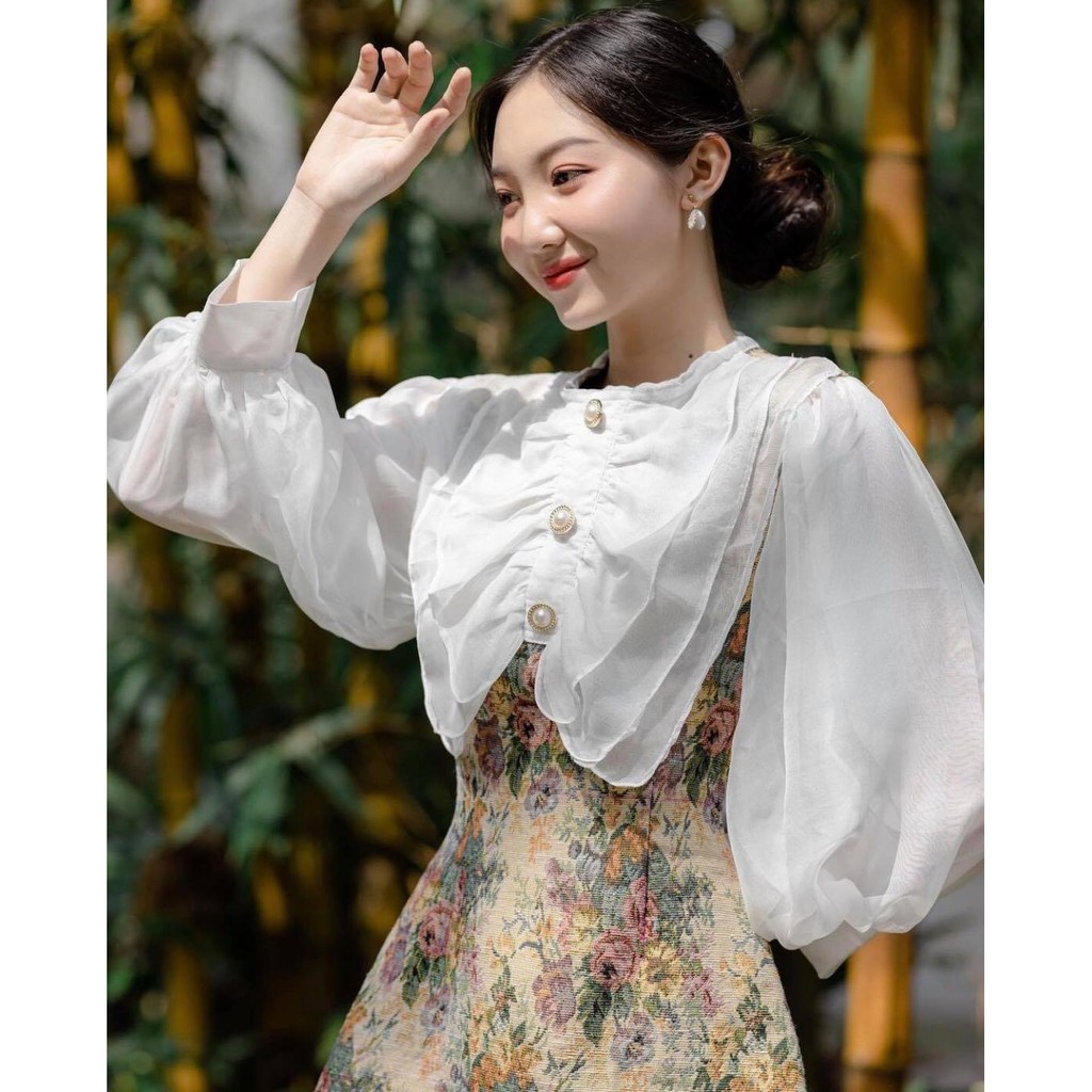 [Mã FAMARAL1 giảm 10K đơn 50K] ĐẦM THIẾT KẾ NƠ HOA CAO CẤP( JESSI DRESS) | BigBuy360 - bigbuy360.vn