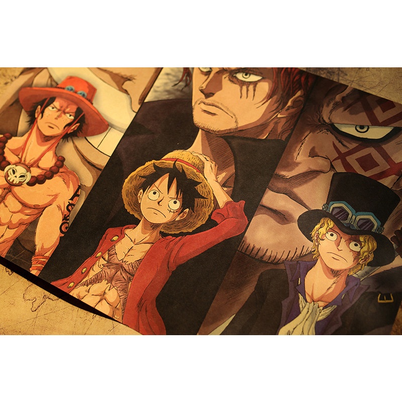 Hoạt Hình poster Phim anime one piece Dán Tường Trang Trí
