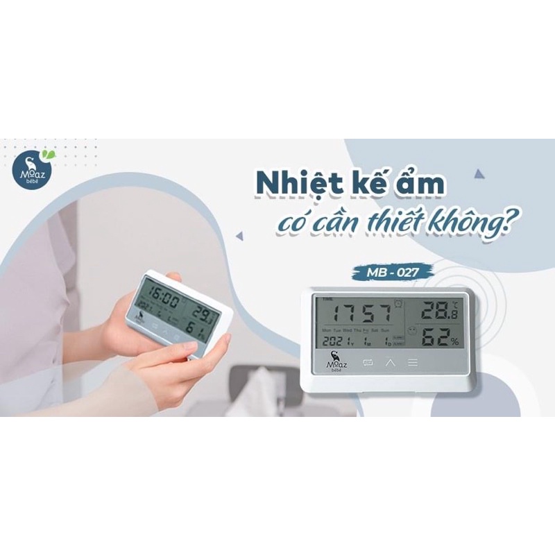 Moaz Bébé - Nhiệt ẩm kế MB027