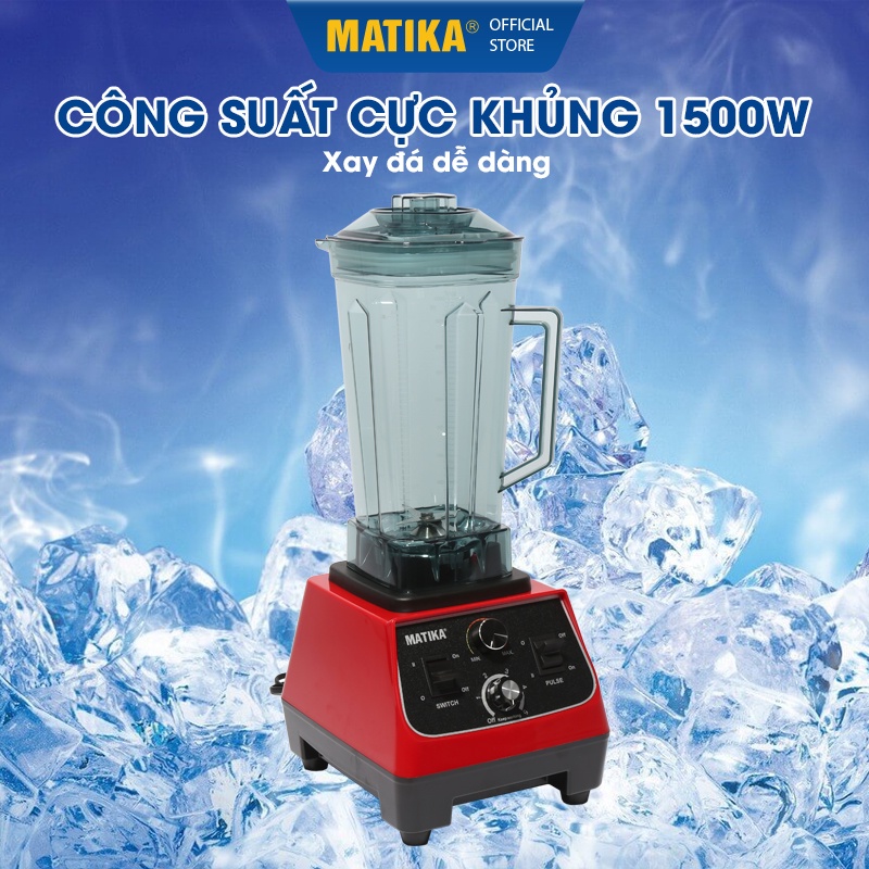 Máy Xay Công Nghiệp Đa Năng MATIKA 2L - 1500W MTK-3152