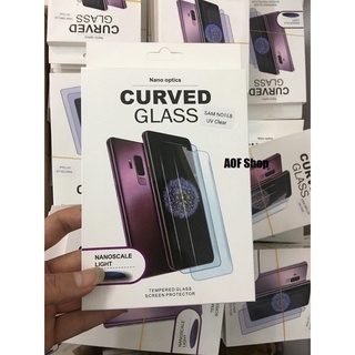Kính Cường Lực UV Samsung Note 8 / Note 9 / Note 10 / Note 10 Plus / Note 20 / Note 20 Ultra - độ Cứng 9H Full Keo UV
