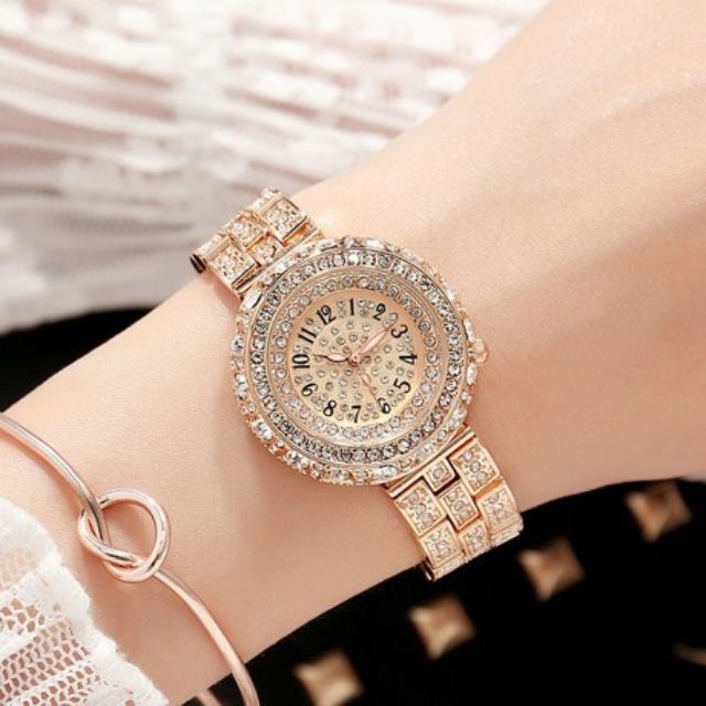 Đồng Hồ Nữ Gedi 2794 Đính Đá Chính Hãng (Có Clip)