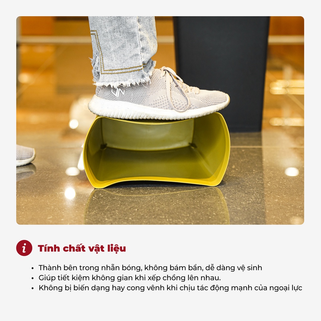 Thùng rác chống cháy nhiều dung tích dùng cho văn phòng hoặc nhà bếp - Cobi Home