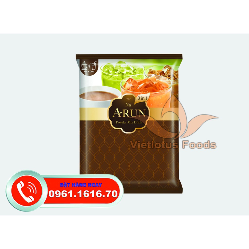 Bột Trà Sữa Thái Đỏ Na Arun [túi 500G pha đủ 40 ly] - Hàng nhập khẩu chính hãng Thái Lan