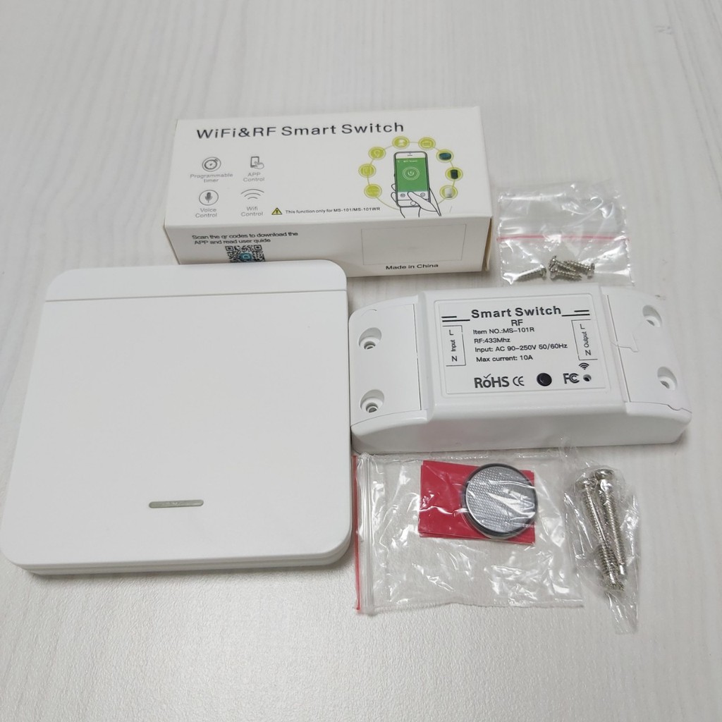 WIFI & RF SMART SWITCH MS-101R-RF433