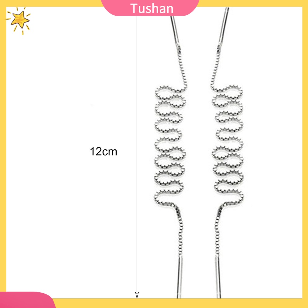 Đôi khuyên tai dáng dài phong cách Hàn Quốc thời trang cho nữ