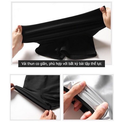 Quần Giảm mỡ bụng ra mồ hôi, Quần Tan Mỡ dáng Lửng - Đùi - Mbra94 | BigBuy360 - bigbuy360.vn