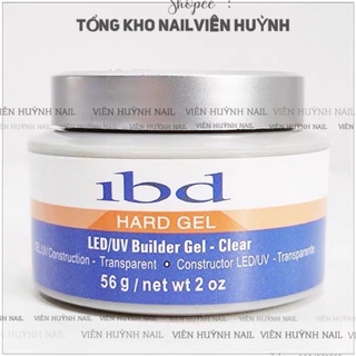 Gel ibd nail , hũ gel ibd 56g lạng không nóng dùng đắp móng , ẩn hoa, trang trí móng