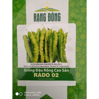 Hạt giống đậu rồng cao sản sinh trưởng khỏe, trồng quanh năm, ra trái liên tục - hạt giống rạng đông