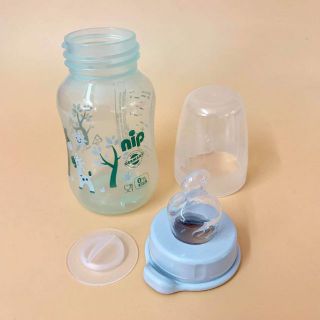 Bình sữa cổ hẹp Trendy 125ml Nip chống sặc