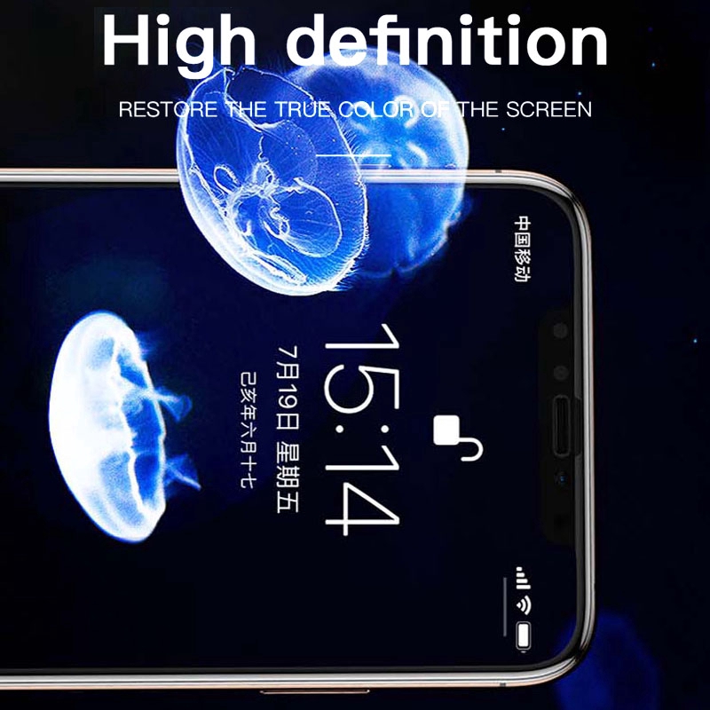 Kính Cường Lực 100D Bảo Vệ Toàn Màn Hình Cho iphone X XR XS max 11 12 13 14 Pro max 6 7 8 14 Plus