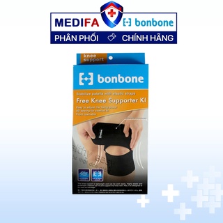 Băng bảo vệ đầu gối Bonbone Free Knee Supporter KI bảo vệ và cố định khớp gối hạn chế chân thương khi vận động | Medifa
