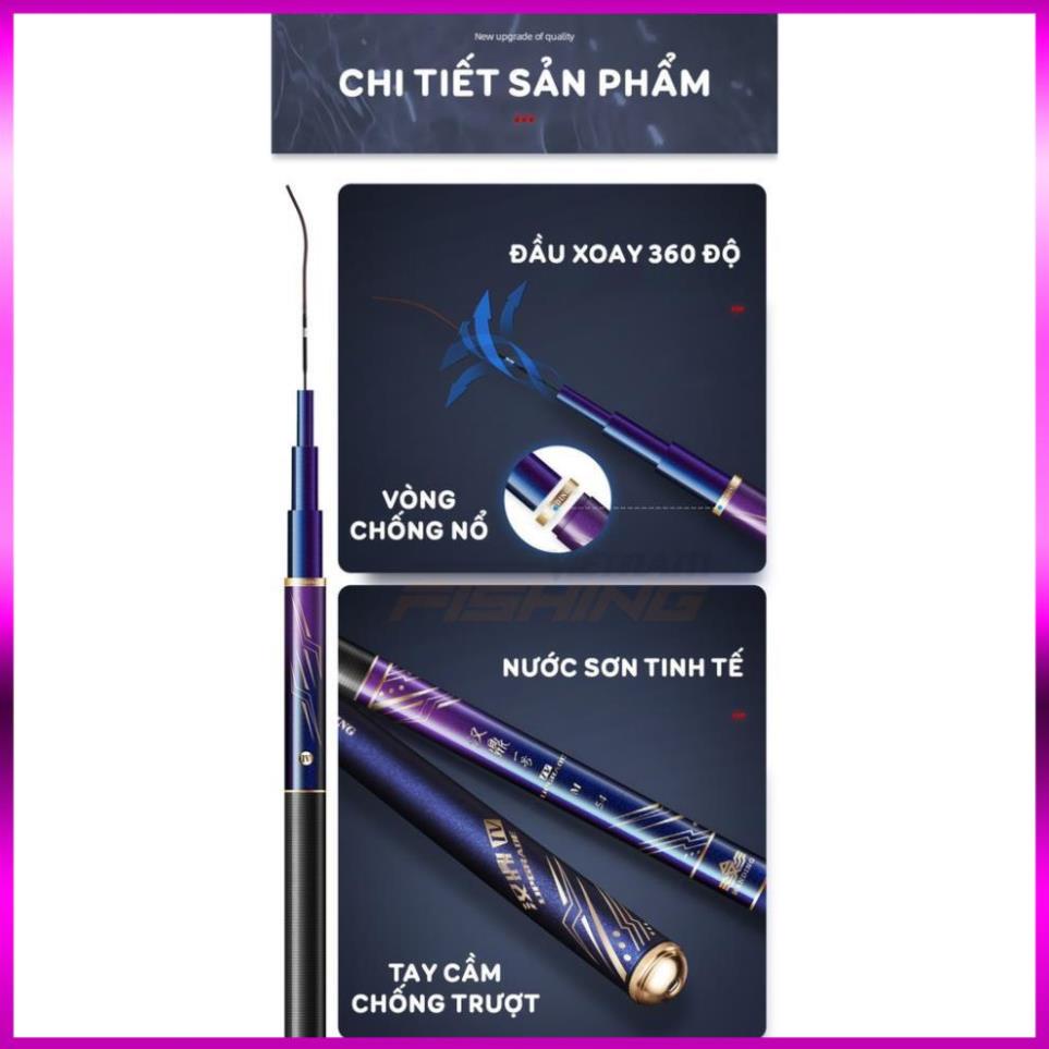 ⭐  Cần câu tay Handing Nhất Hào Hắc Khanh thế hệ IV phiên bản M ( độ cứng 4h)