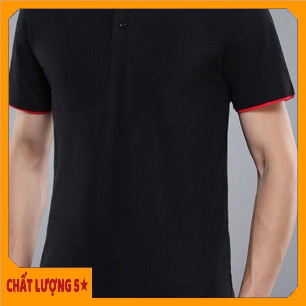 Áo Thun Nam Tay Ngắn | Áo Phông Nam Tay Lỡ Cổ  Đứng Thời Trang Cao Cấp A02-001. valdalphantomshop