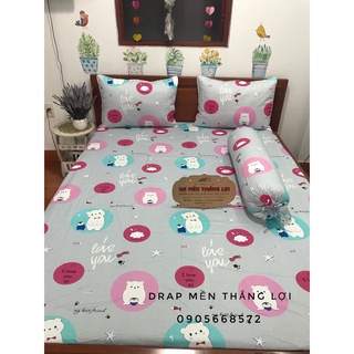 Sét ga gối coton 100% Thắng Lợi.