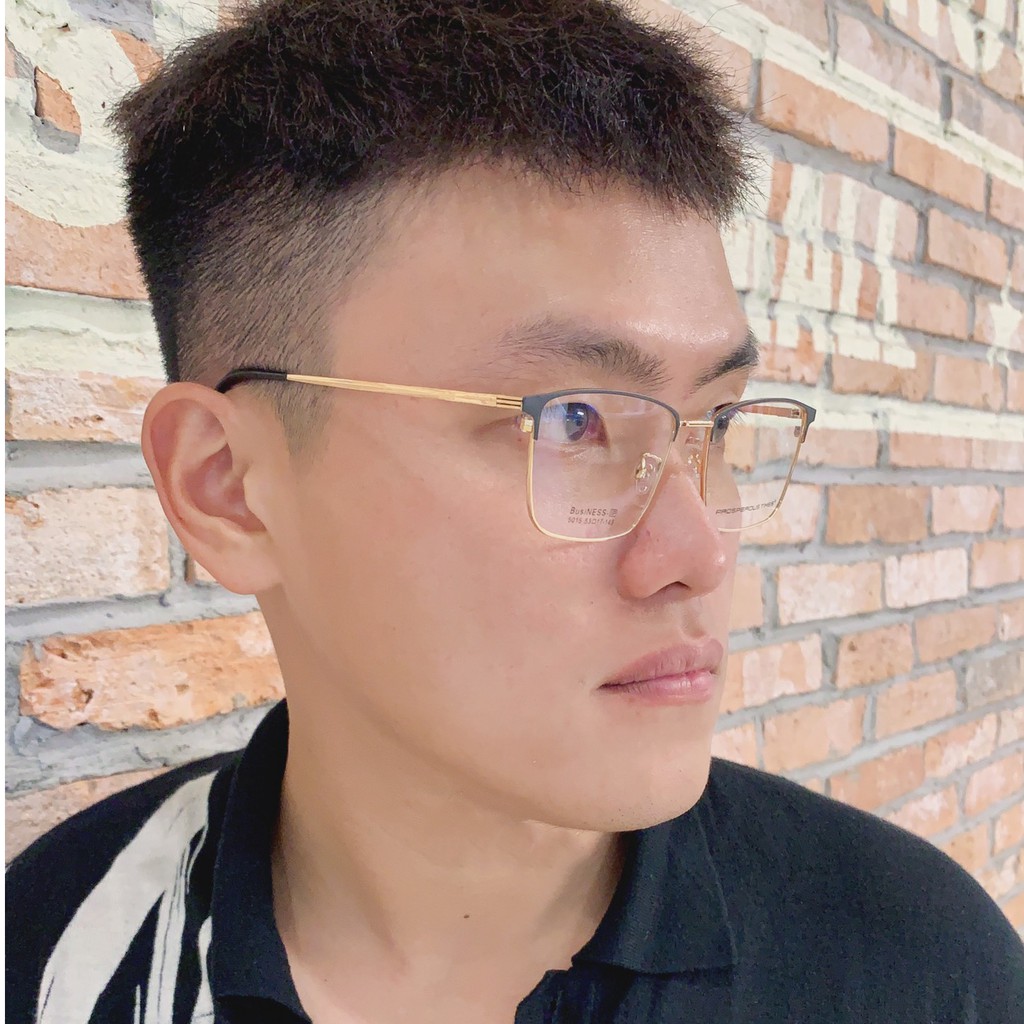 Gọng kính Titanium Pro p5015 thời trang nam cao cấp siêu nhẹ siêu bền OURESS