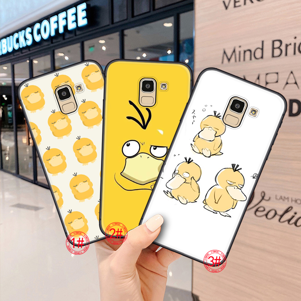 Ốp Điện Thoại Dẻo Họa Tiết Hoạt Hình Pokémon Dễ Thương Cho Samsung A3 A5 A6 Plus 2018 A8 A9 116u