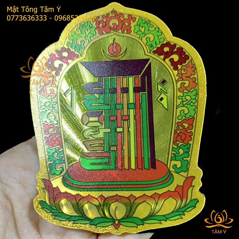 [Nhiều size nhất] Miếng dán Thời Luân Kim Cang Kalachakra | BigBuy360 - bigbuy360.vn