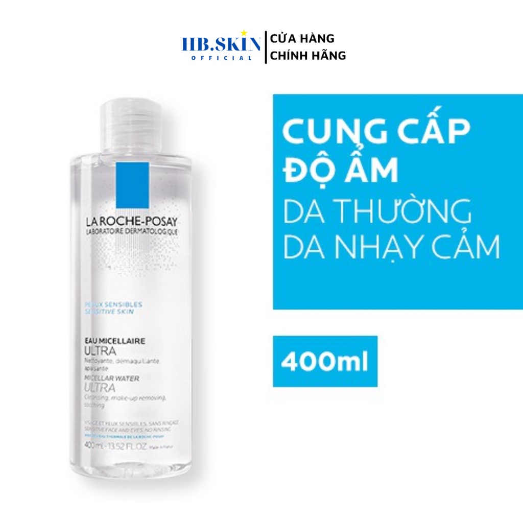 Tẩy trang La Roche-Posay Micellar Water Ultra Sensitive Skin - Nước tẩy trang La Roche Posay cho da nhạy cảm 400ML | BigBuy360 - bigbuy360.vn